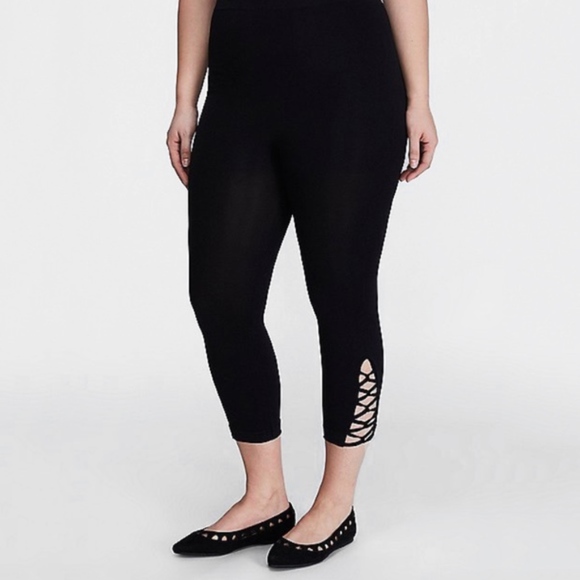lane bryant capri leggings